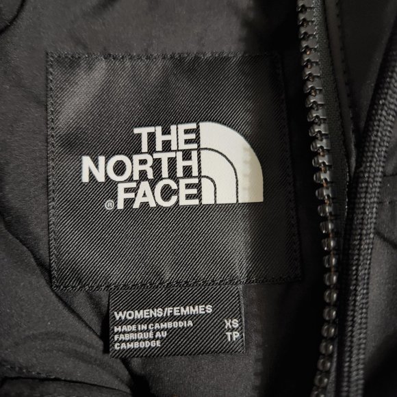 North Face Highrail Puffer Jacket Coat Black - Picture 7 of 9